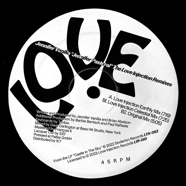 Jennifer Pastoral (Love Injection Remixes)